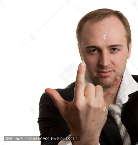 衣冠不整的商人