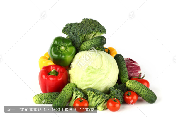 蔬菜堆