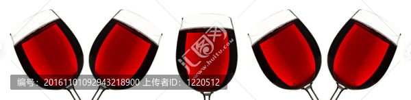 帶有紅色果汁的邊框