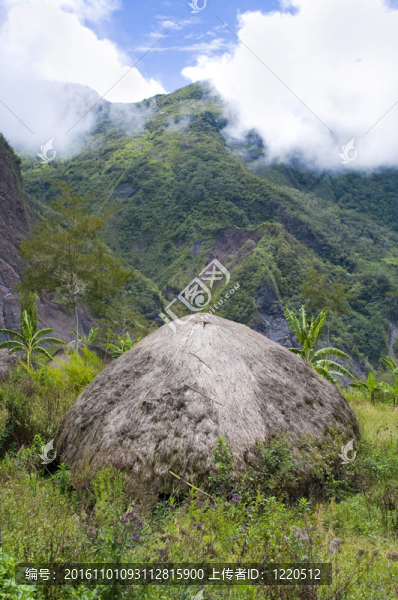 印尼山村的傳統(tǒng)小屋