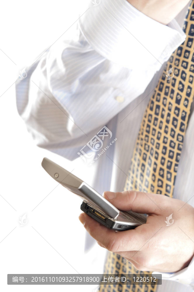 有電話的商人