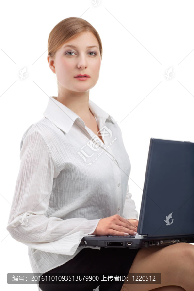 美麗的商業(yè)女人的肖像