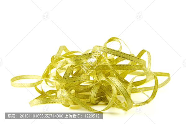 金色的絲帶