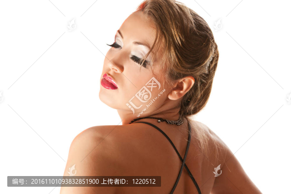 美麗的金發(fā)女人