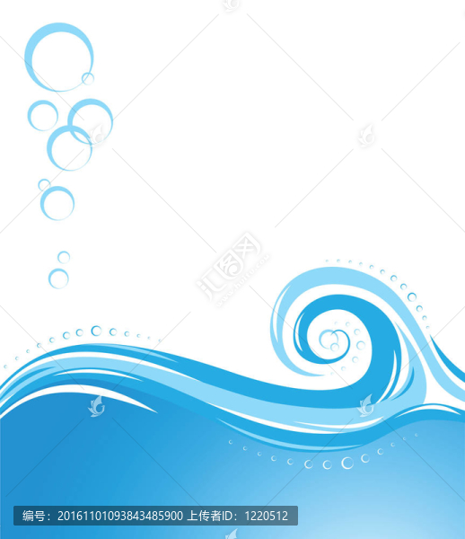 水波背景