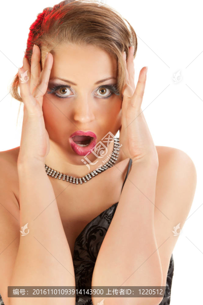 美麗的金發(fā)女人