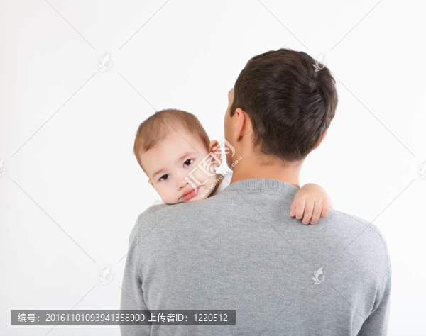 父親與小兒子的畫像