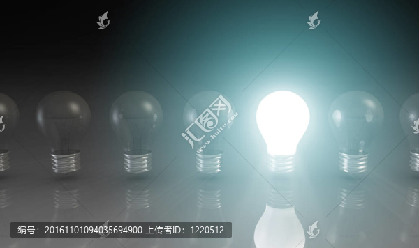 具有燈泡的創(chuàng)意概念