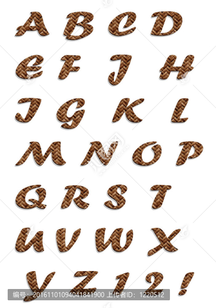 籬笆的字體
