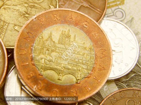 捷克korunas,CZK（捷克共和國(guó)法定貨幣）的紙幣和硬幣