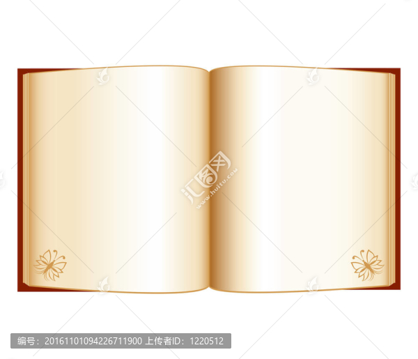 一個白色背景下的公開書的插圖