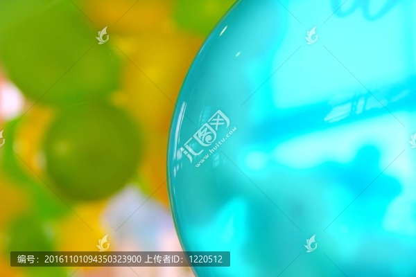 彩色氣球背景圖案