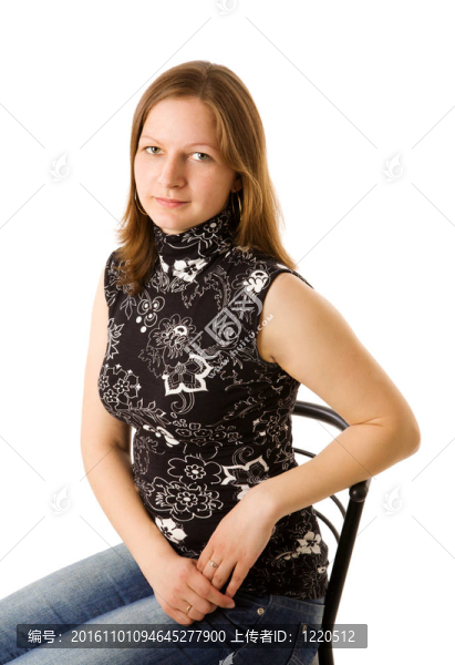年輕的女人