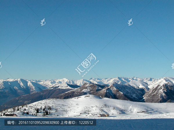 冬山景觀
