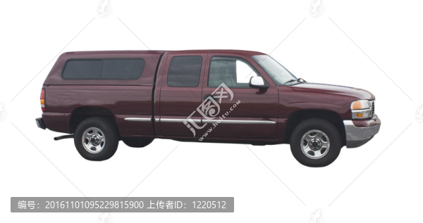 栗色的小貨車