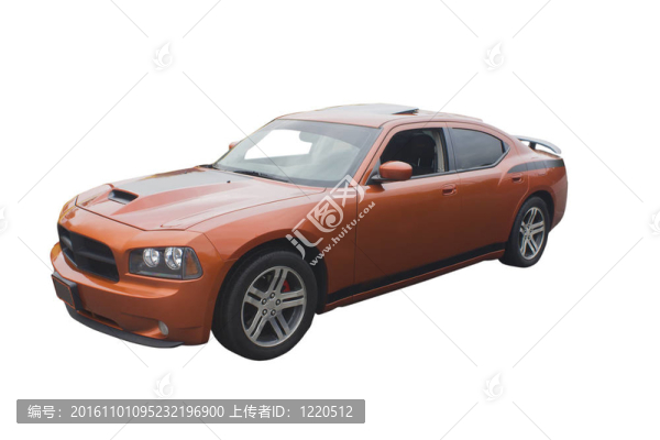 橙色musclecar