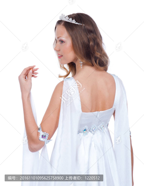 像古老的女神