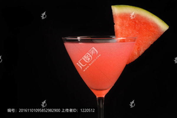西瓜馬蒂尼配西瓜片