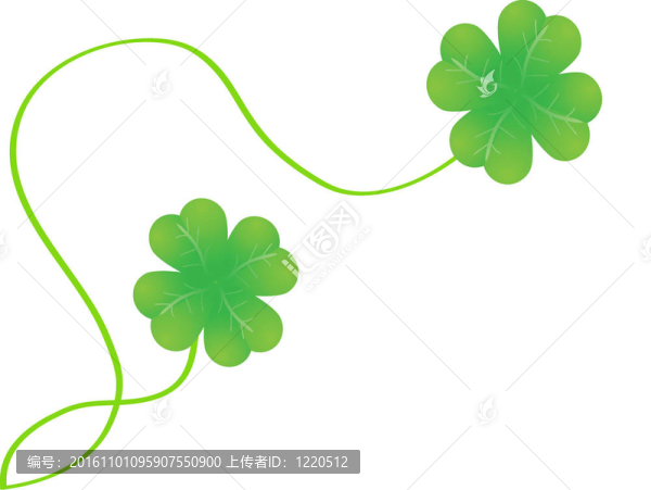 孤立的三葉草-匯圖網(wǎng) www.fosd68.com 孤立的三葉草