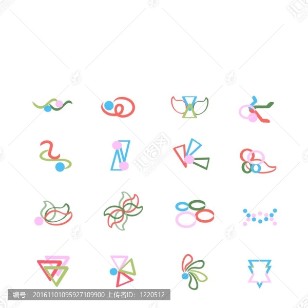 一些抽象的圖標(biāo)