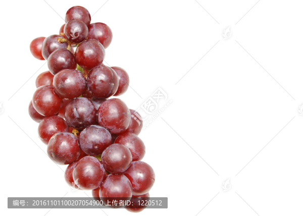 一束紅葡萄