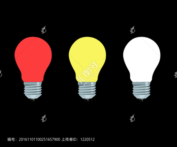 發(fā)光的電燈