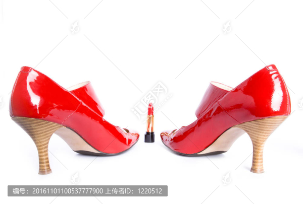 鞋和口紅