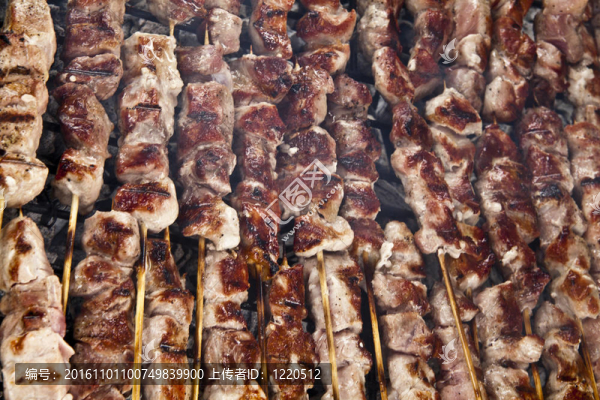 羊肉串烤煤
