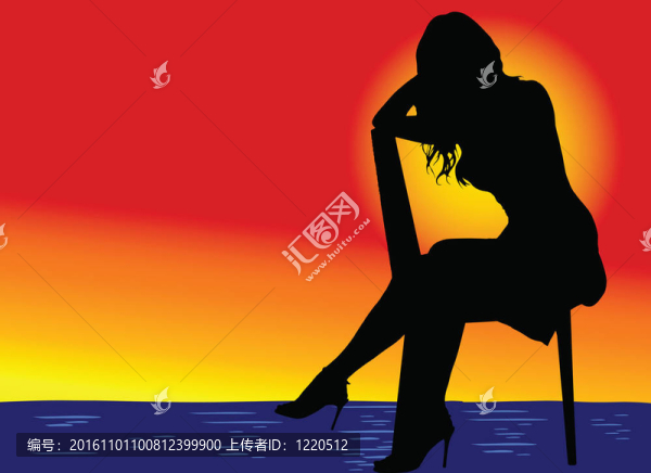 坐在椅子上的女孩