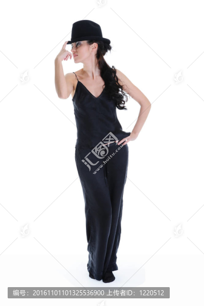 年輕的女人