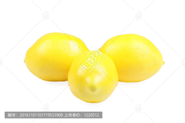 檸檬族；白色背景分離
