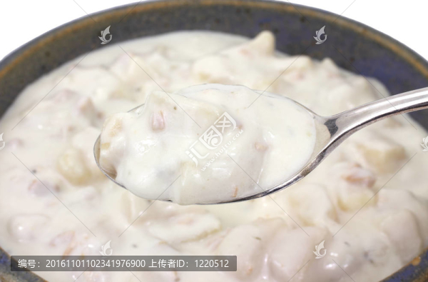 蛤蠣濃湯湯匙
