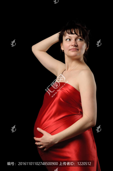懷孕的女人