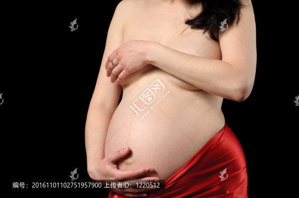 懷孕的女人