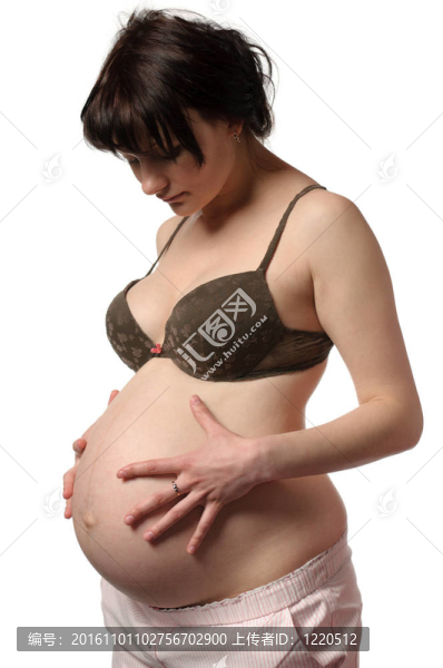 懷孕的女人