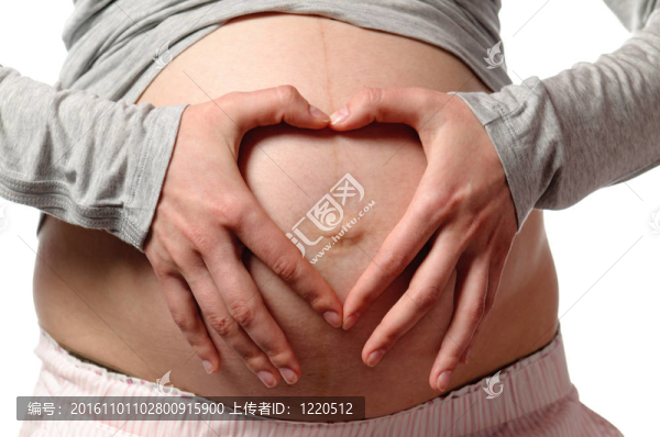 懷孕的女人
