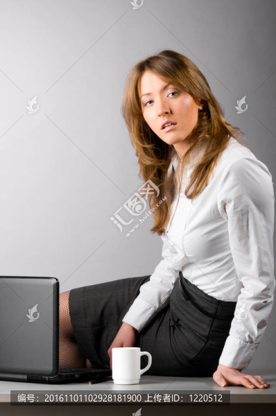 性感的女商人