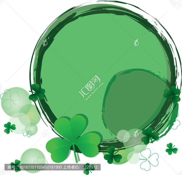 三葉草為st.patrick,`背景圖eps10天；