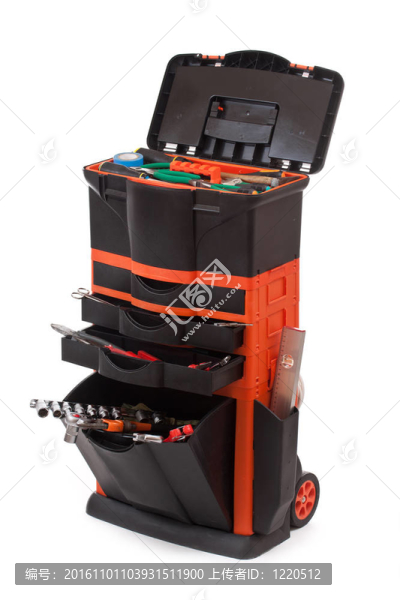 帶工具的開放式工具箱