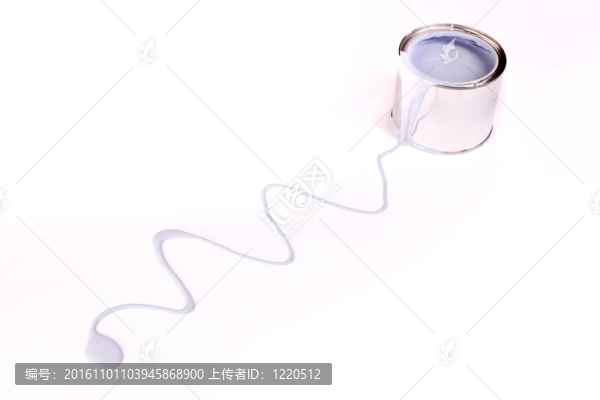 油漆罐；刷子和臟東西