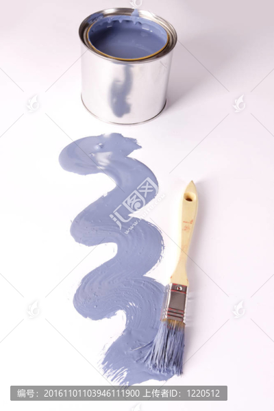 油漆罐；刷子和臟東西