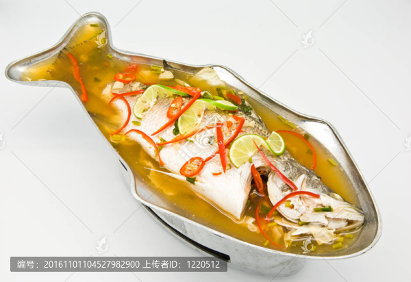 檸檬蒸魚魚