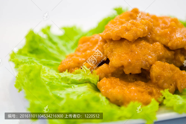 蔬菜片炒魚