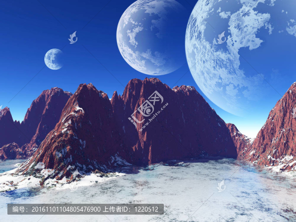 美麗奇幻的風(fēng)景