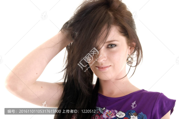 一個年輕女孩的肖像