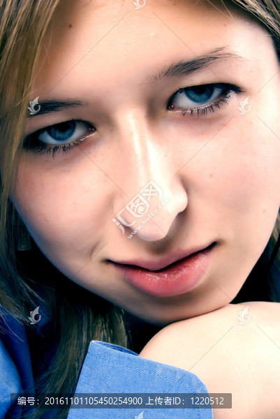 一個年輕女孩的肖像