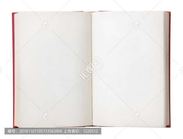 空白的書