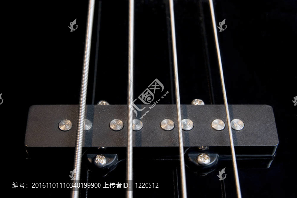 低音吉他拾音器緊張字符串