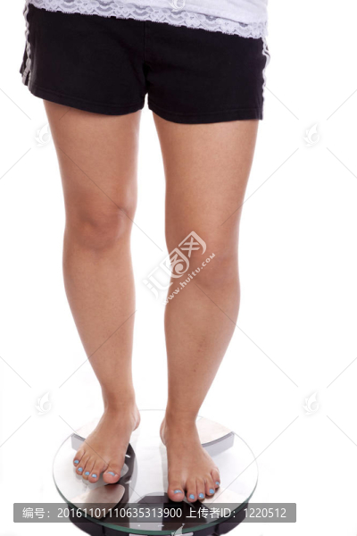 女人的腿的尺度