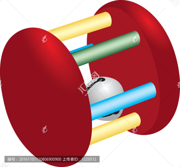 帶鈴的兒童玩具